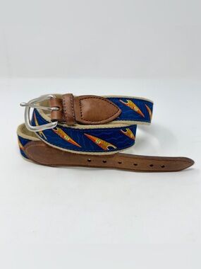 THE BELTED COW COMPANY Men’s Kayak Ribbon Club Belt Size 40